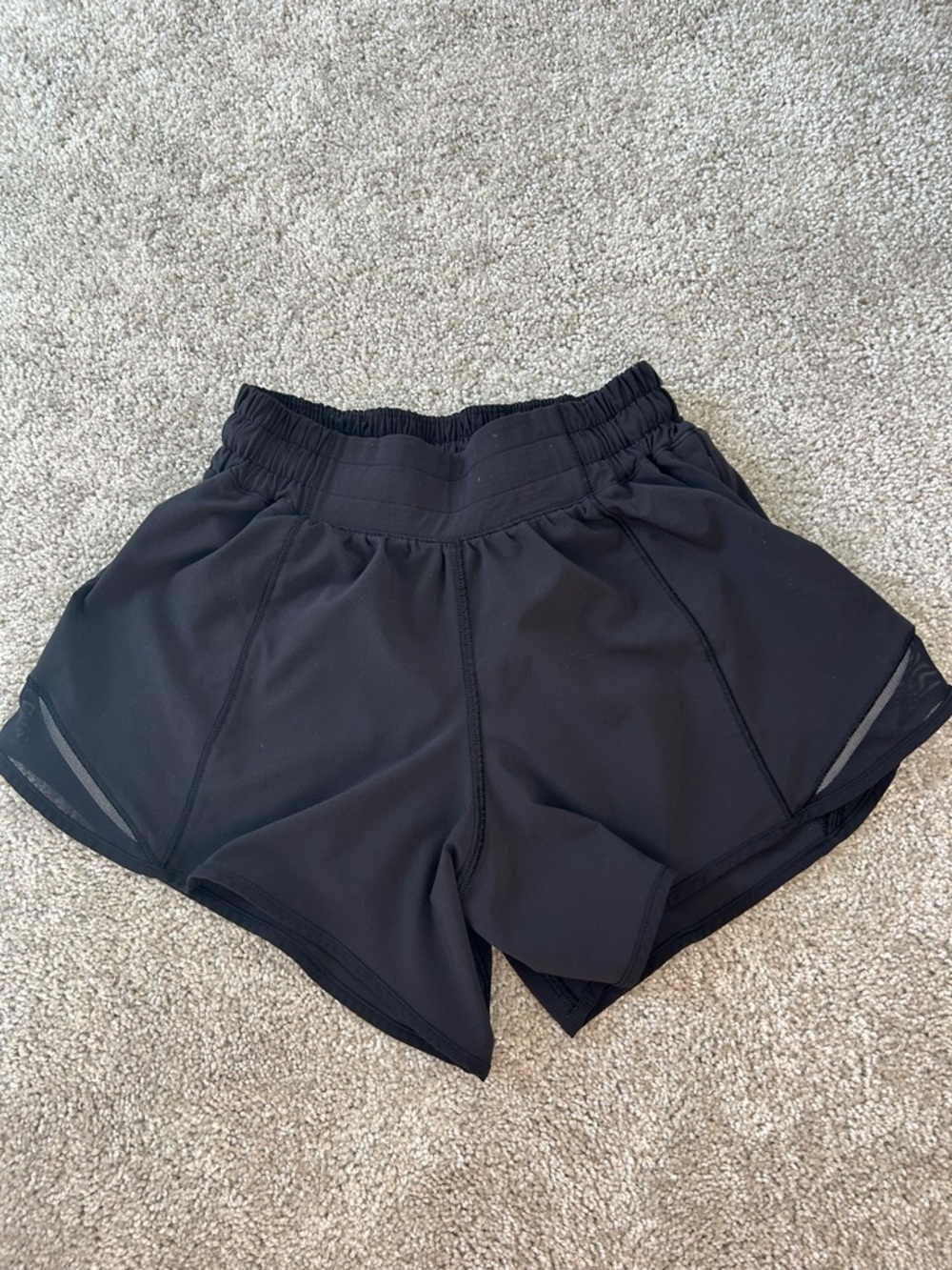 lululemon athletica Black Women's Performance Running Shorts